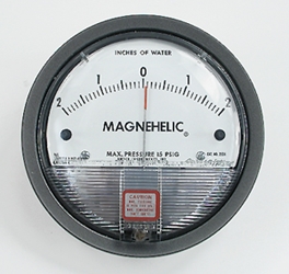 Gauge, Magnehelic, 2" Dual Scale 