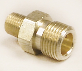 CGA 346  to 1/4" NPT male adapter, Brass 