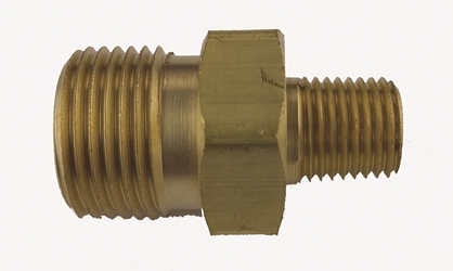 CGA 540  to 1/4" NPT male adapter, Brass 
