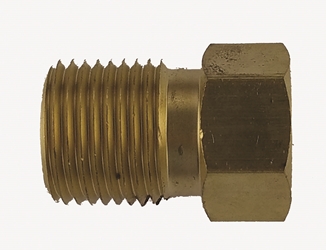 CGA 347  to 1/4" NPT female adapter, Brass 