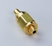 Wrench-tight Nut & Nipple for CGA 347, Brass - 45135