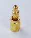 Wrench-tight Nut & Nipple for CGA 347, Brass - 45135