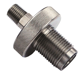 Adapter: DIN to Male Pipe Thread, SS 