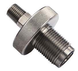 Adapter: DIN to Male Pipe Thread, SS, Oxy Version 