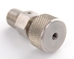 Vent/Drain Bleeder, Stainless Steel, 1/4" NPT male port. Tapped hole in knob.   - 46233-TH