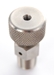 Vent/Drain Bleeder, Stainless Steel, 1/4" NPT male port. Tapped hole in knob.   - 46233-TH