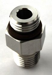 Booster adapter, 3/8 SAE to 1/4 NPT male 