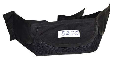 Deluxe Pocket Weight Belt, Small, Black 