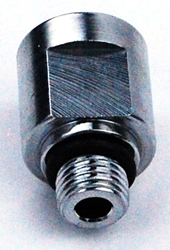 Adapter:  Male 3/8-24 to  Female 1/2-20 