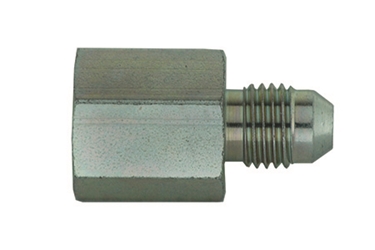 Adapter, #4 JIC Male to 1/4 NPT Female, Stainless Steel 67190SS-OX