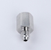 Adapter, #4 JIC Male to 1/4 NPT Female, Stainless Steel - 67190SS
