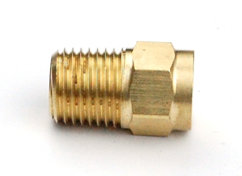 Pipe Plug, 1/4 NPT Male, Brass 67220B-OX