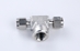 Female Branch Tee, 1/4" Tube to 1/4 NPT Female Stainless Steel - 67340SS